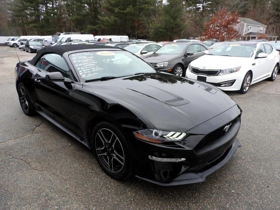 used 2018 Ford Mustang car, priced at $19,900