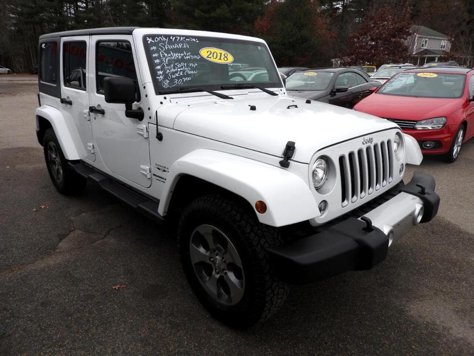 used 2018 Jeep Wrangler JK Unlimited car, priced at $26,900