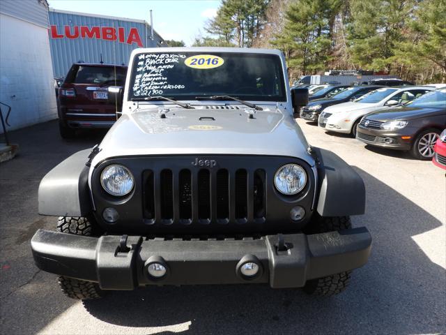 used 2016 Jeep Wrangler Unlimited car, priced at $19,900