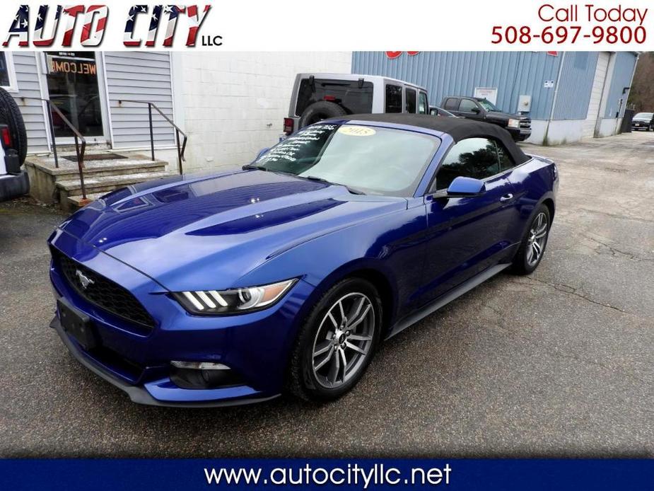 used 2015 Ford Mustang car, priced at $18,900