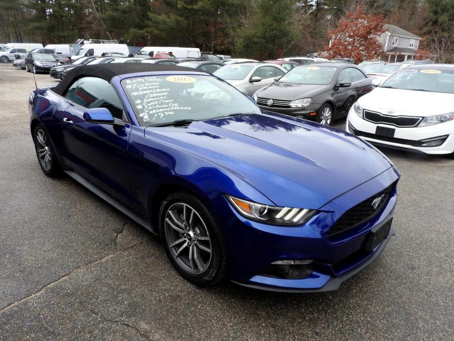 used 2015 Ford Mustang car, priced at $17,900