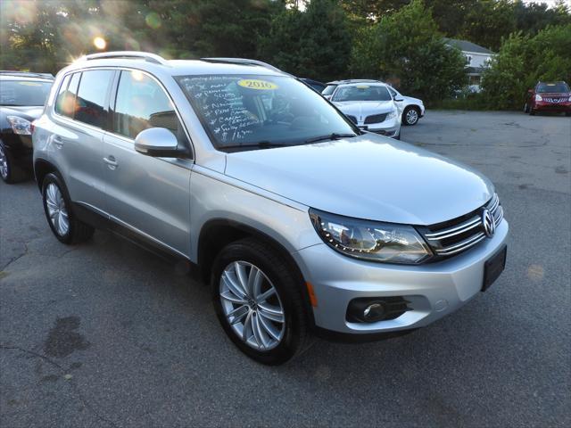 used 2016 Volkswagen Tiguan car, priced at $11,500