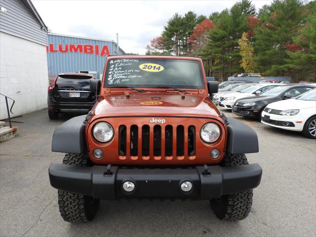 used 2014 Jeep Wrangler Unlimited car, priced at $15,900