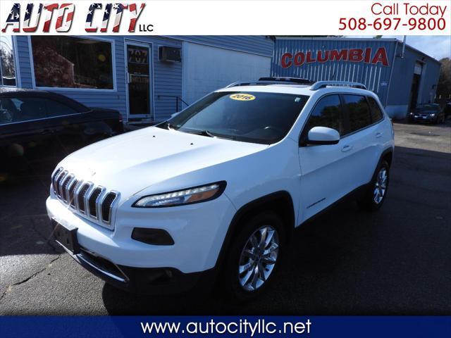 used 2016 Jeep Cherokee car, priced at $13,500