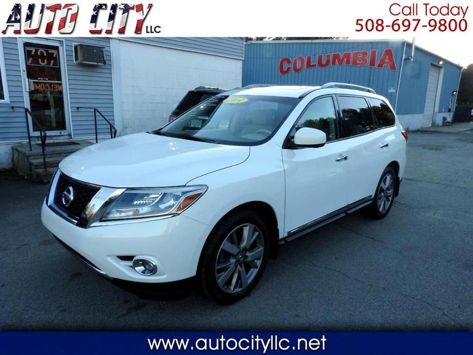 used 2014 Nissan Pathfinder car, priced at $13,900