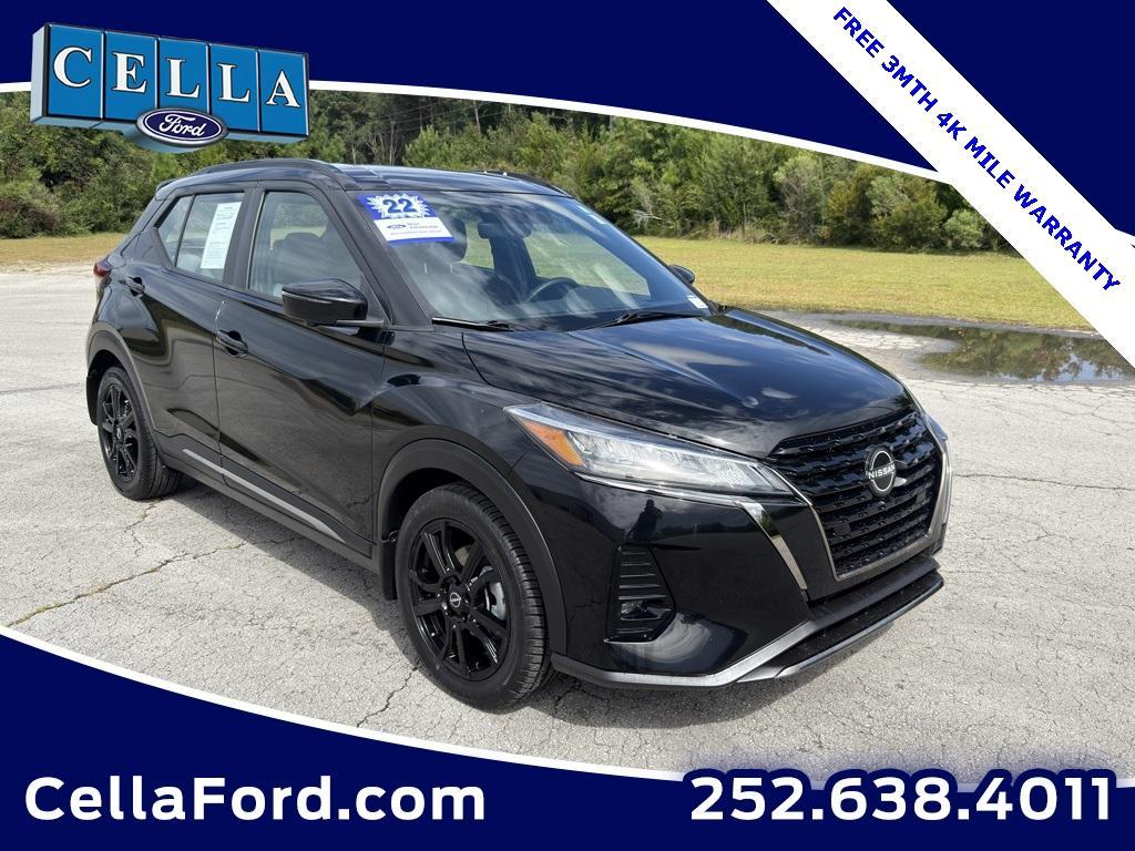 used 2022 Nissan Kicks car, priced at $19,356