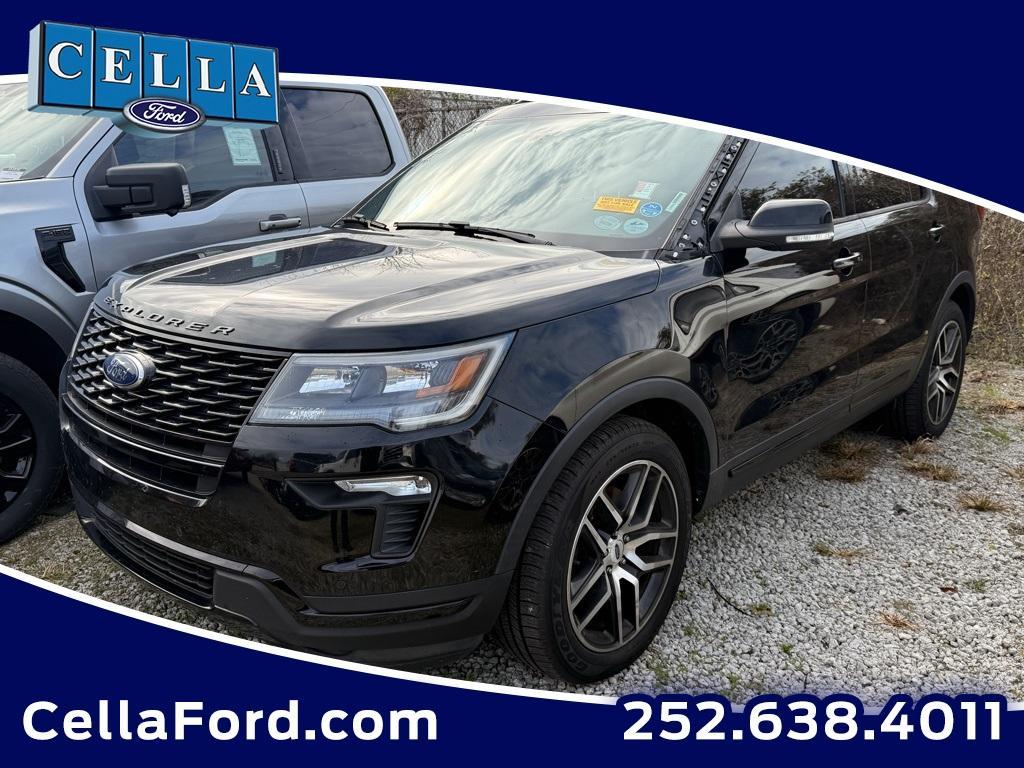 used 2018 Ford Explorer car, priced at $21,858