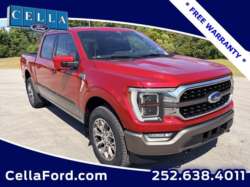 used 2021 Ford F-150 car, priced at $45,414