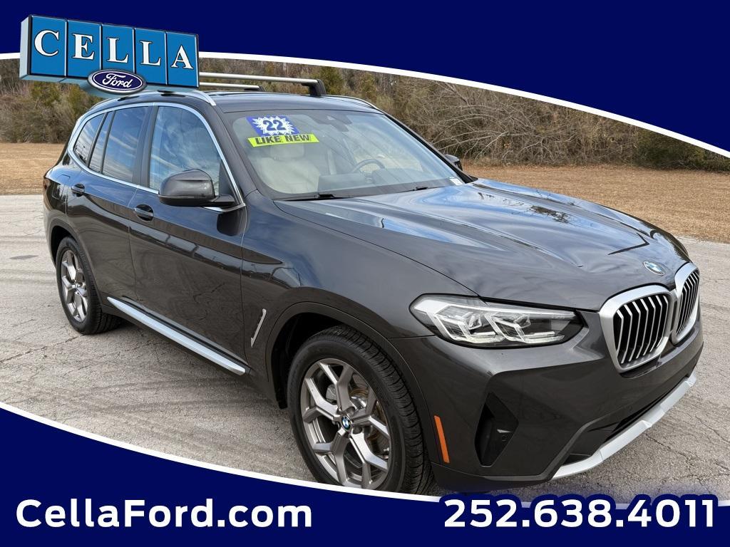 used 2022 BMW X3 car, priced at $32,913