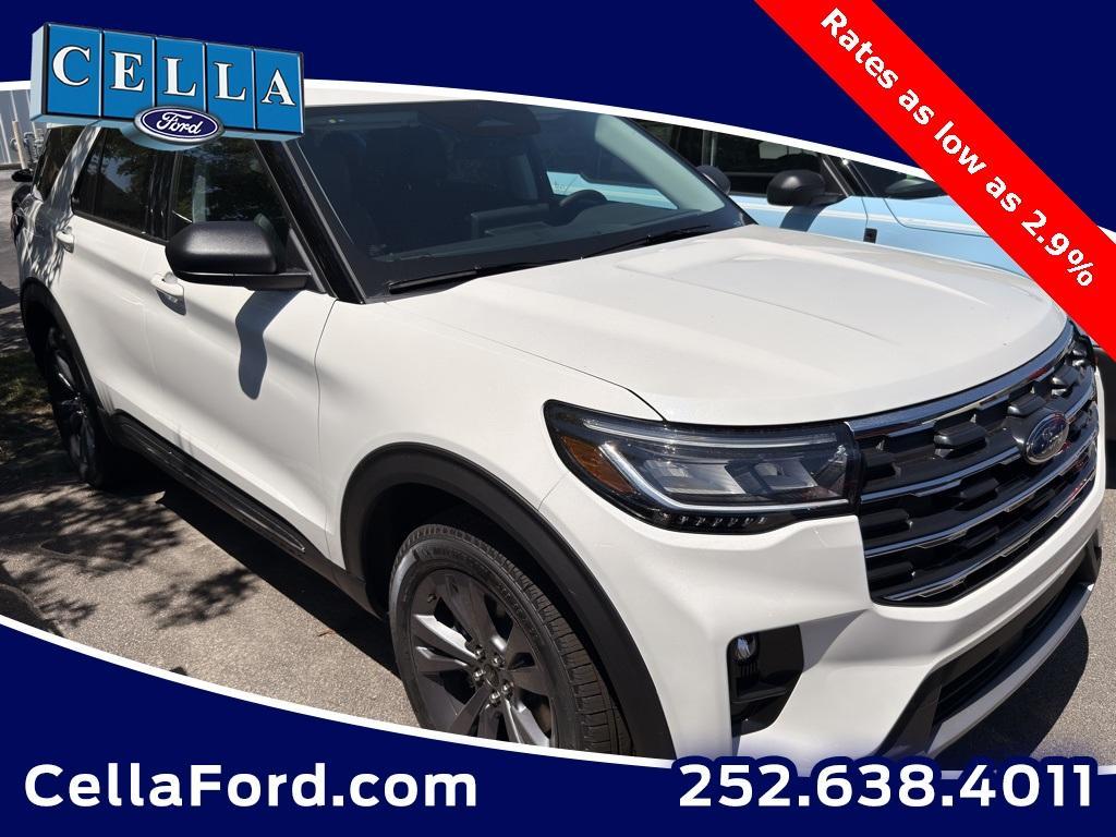 new 2025 Ford Explorer car, priced at $50,695