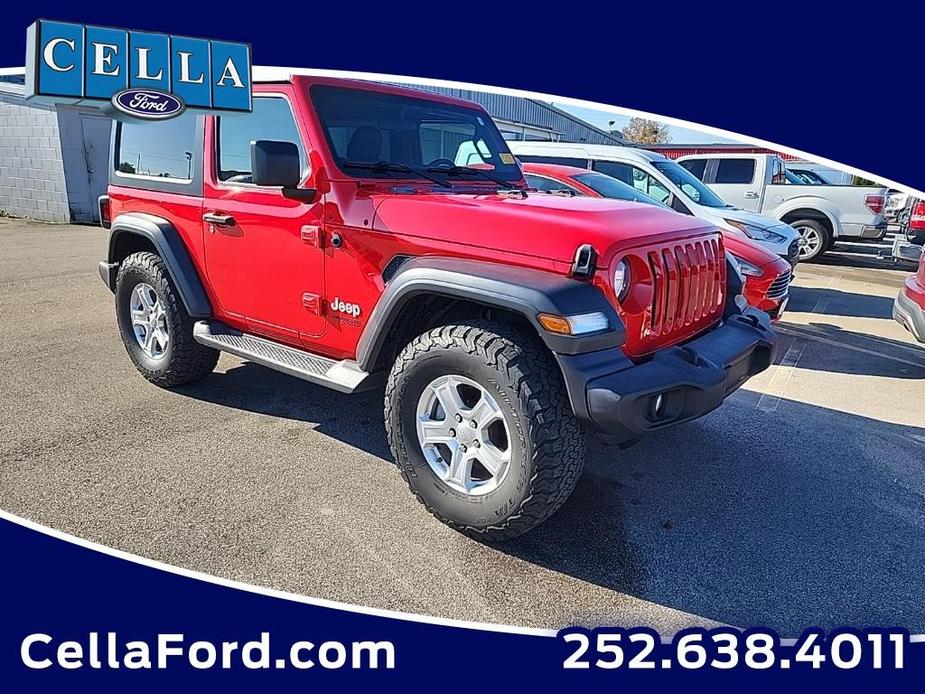 used 2020 Jeep Wrangler car, priced at $23,123