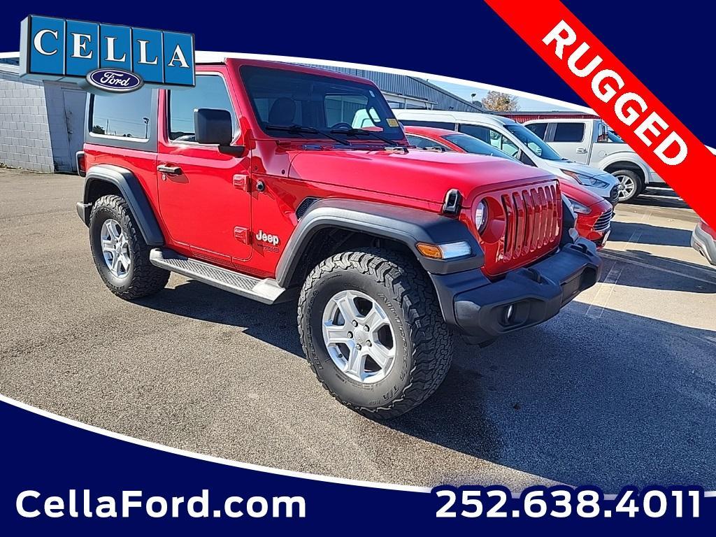 used 2020 Jeep Wrangler car, priced at $22,462