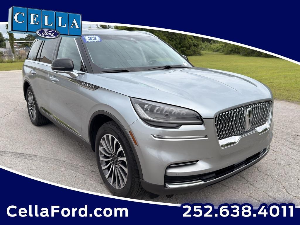 used 2023 Lincoln Aviator car, priced at $54,078
