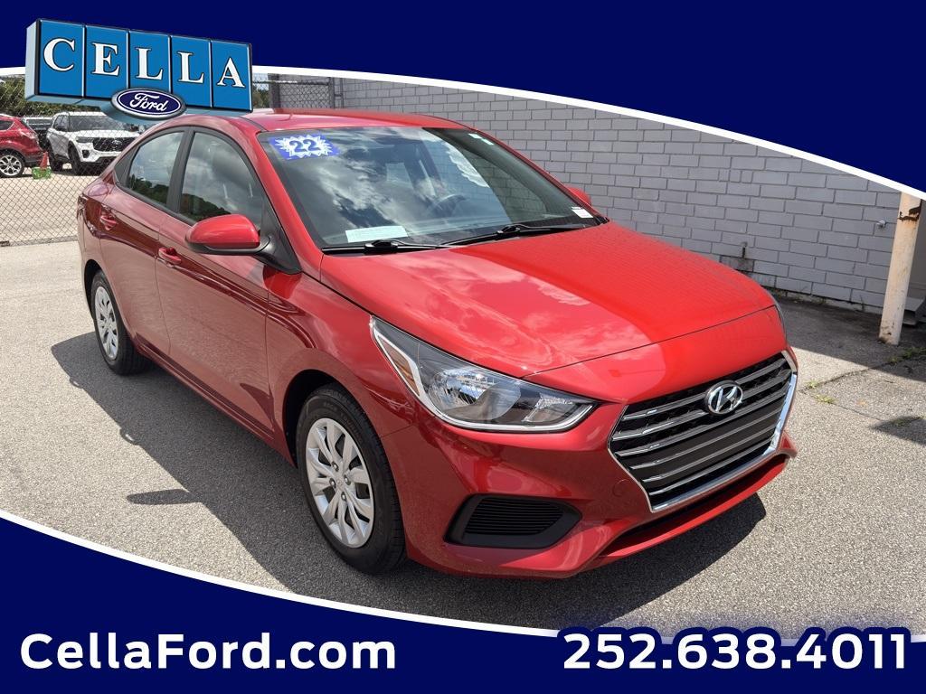 used 2022 Hyundai Accent car, priced at $15,754