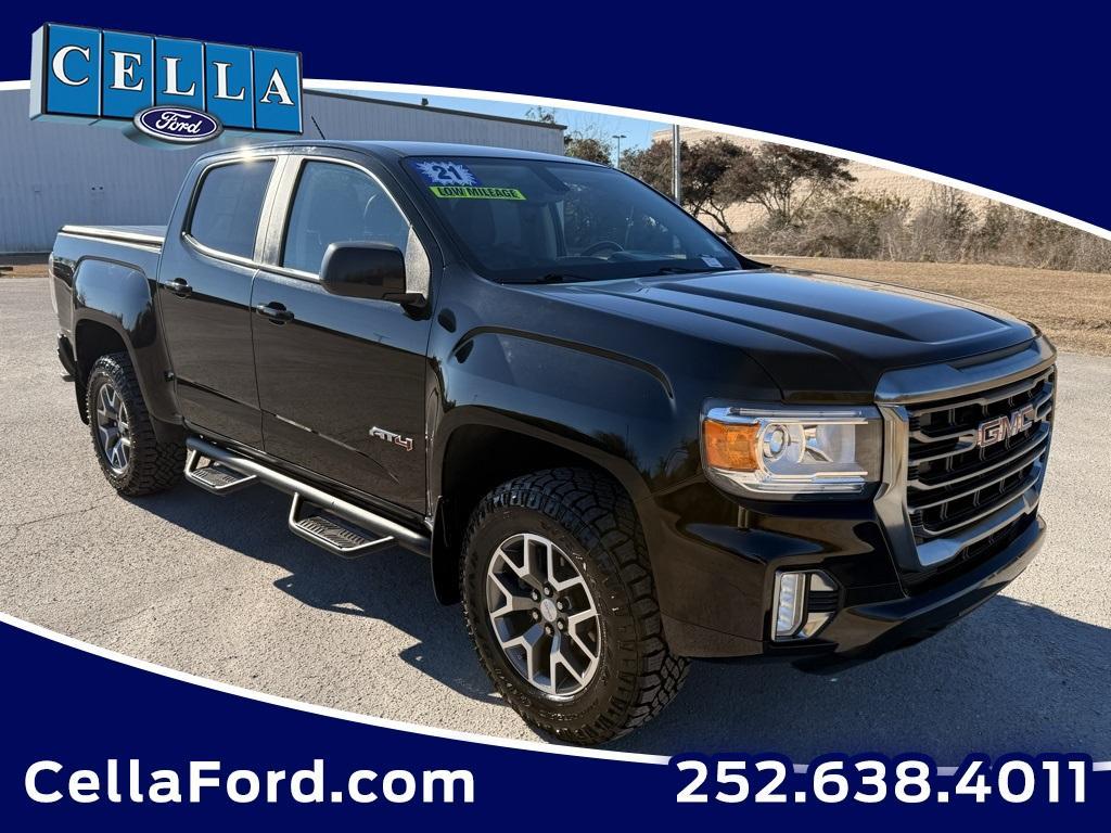 used 2021 GMC Canyon car, priced at $34,110