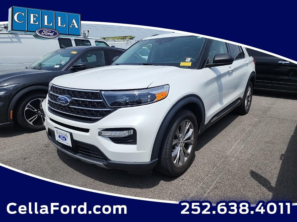 used 2021 Ford Explorer car, priced at $27,667