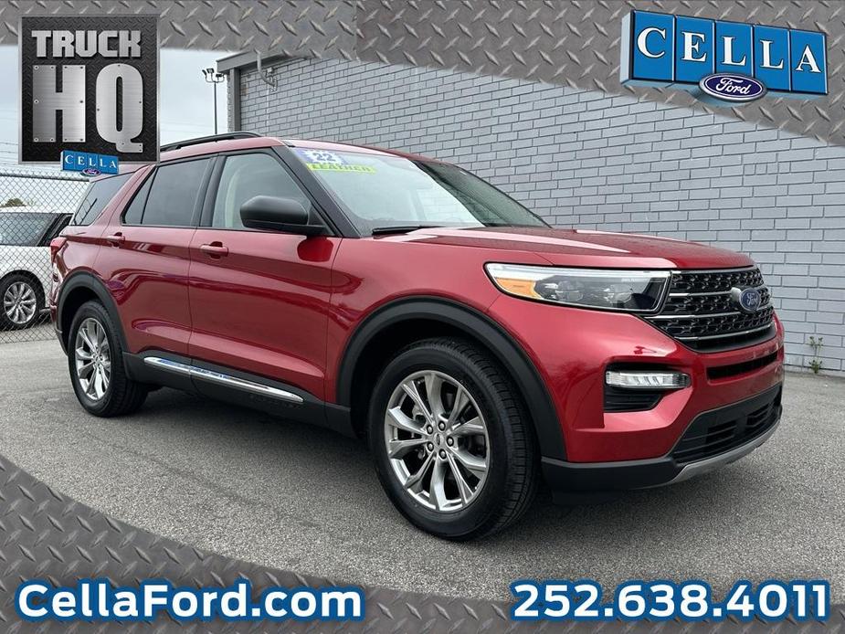 used 2022 Ford Explorer car, priced at $28,626