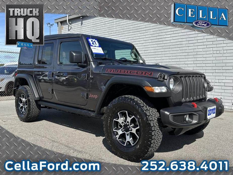 used 2021 Jeep Wrangler Unlimited car, priced at $37,358