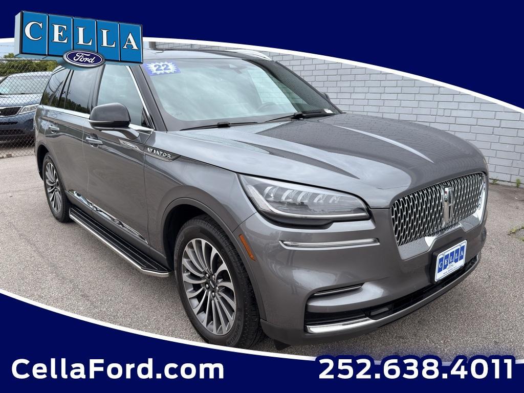 used 2022 Lincoln Aviator car, priced at $48,396