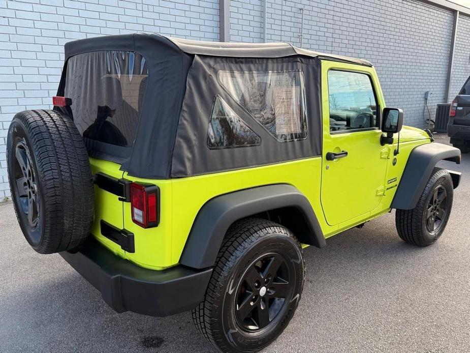 used 2016 Jeep Wrangler car, priced at $17,861