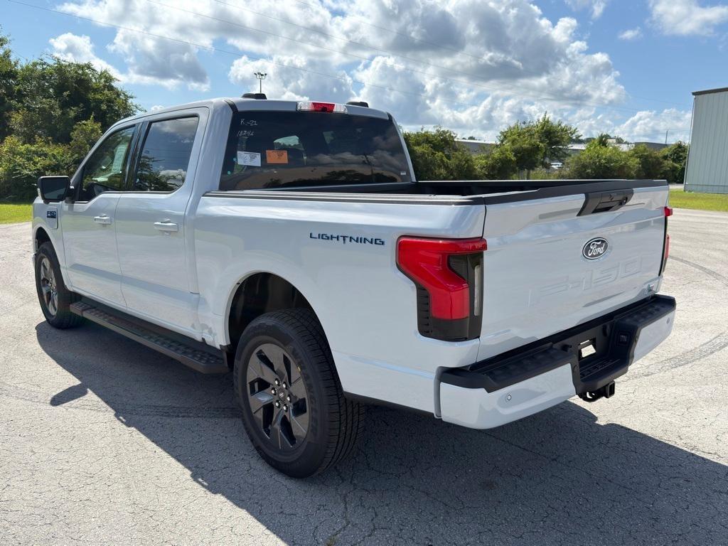 new 2025 Ford F-150 Lightning car, priced at $69,640