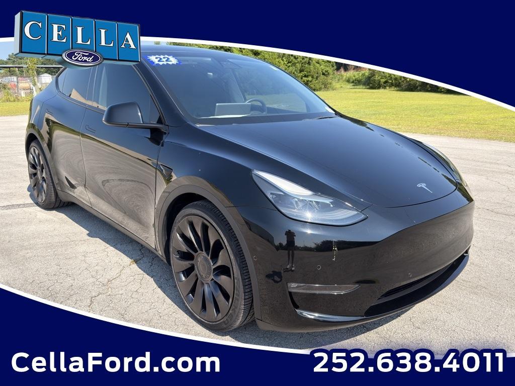 used 2022 Tesla Model Y car, priced at $31,988