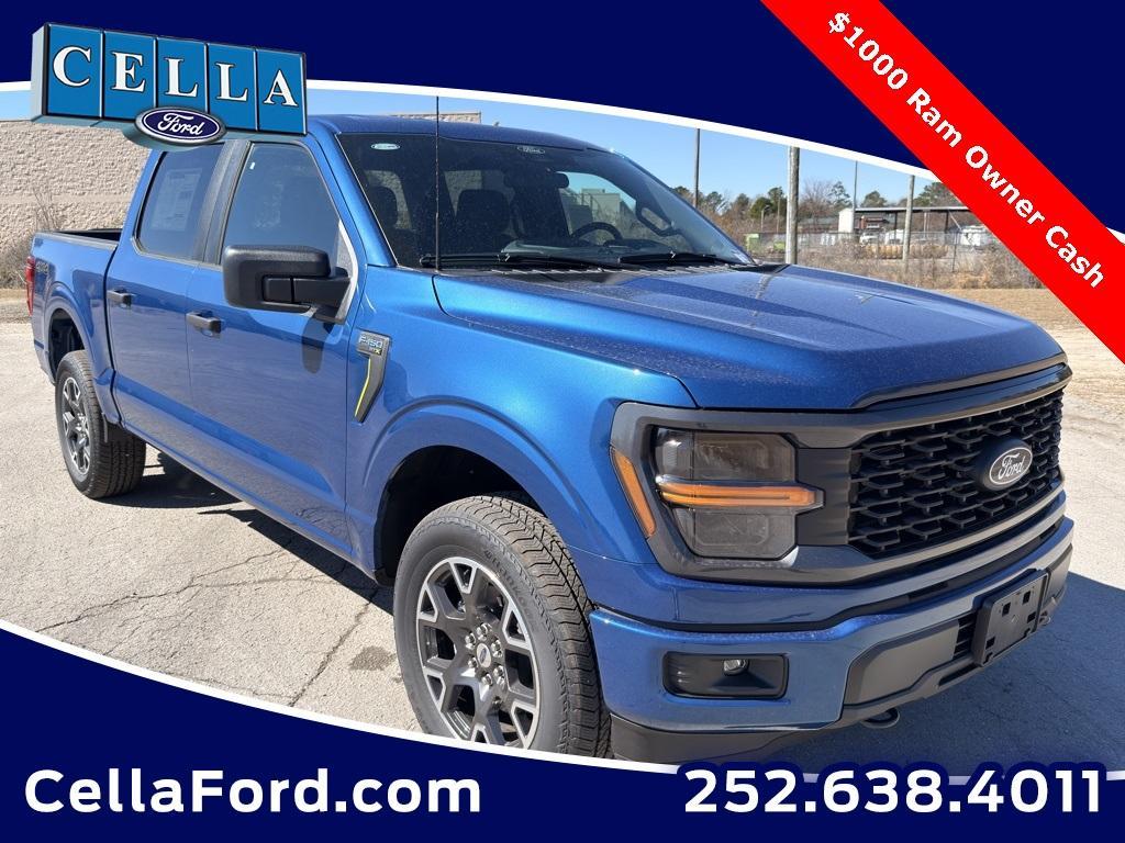 new 2025 Ford F-150 car, priced at $56,740