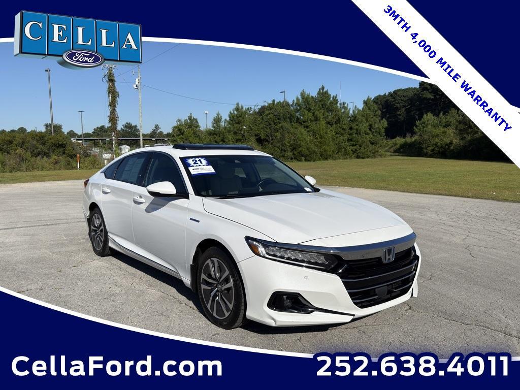 used 2021 Honda Accord Hybrid car, priced at $24,988