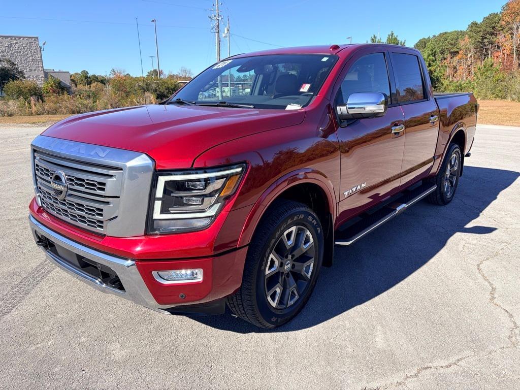 used 2021 Nissan Titan car, priced at $41,169