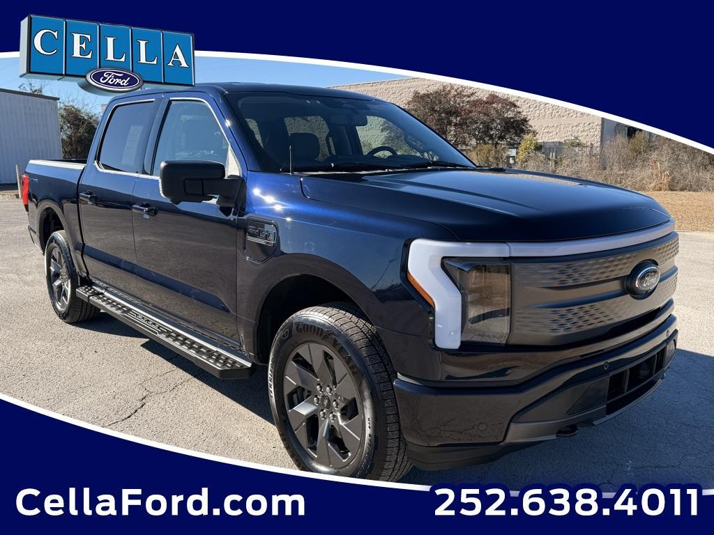 used 2023 Ford F-150 Lightning car, priced at $39,920