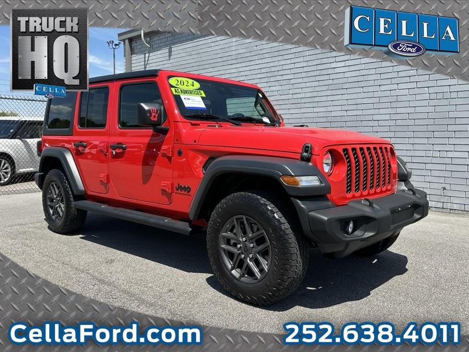 used 2024 Jeep Wrangler car, priced at $41,349