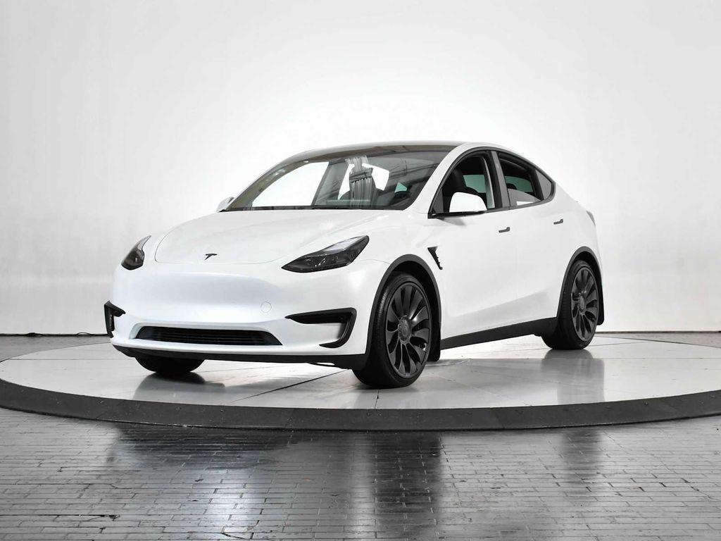 used 2025 Tesla Model Y car, priced at $42,998