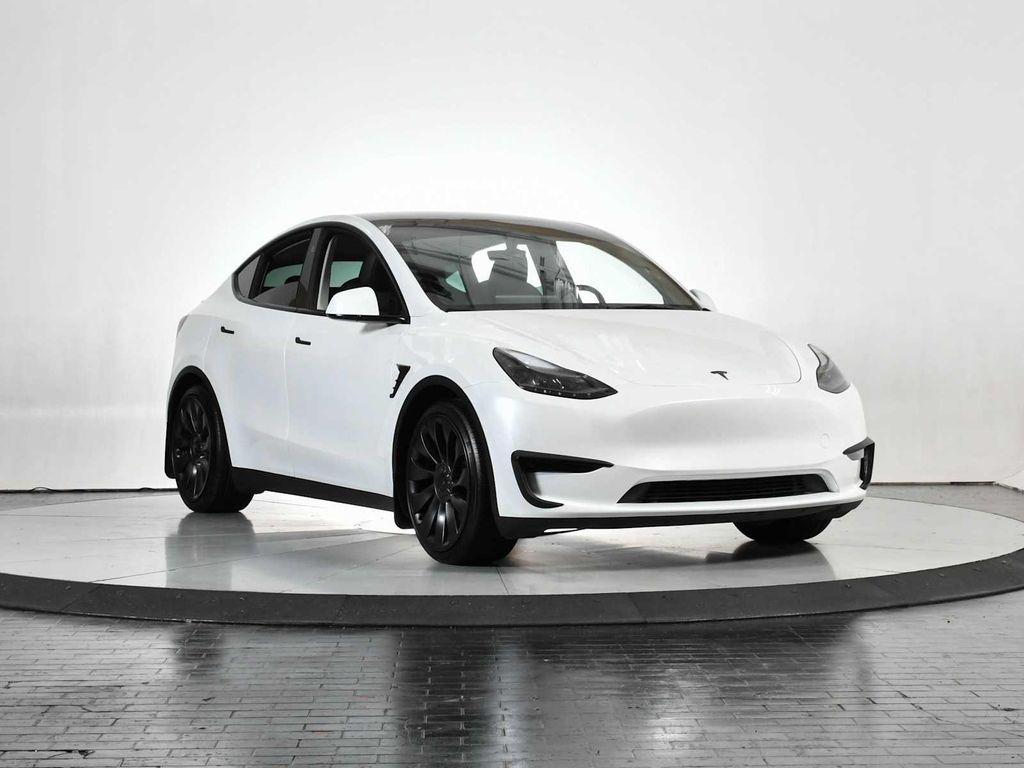 used 2025 Tesla Model Y car, priced at $42,998