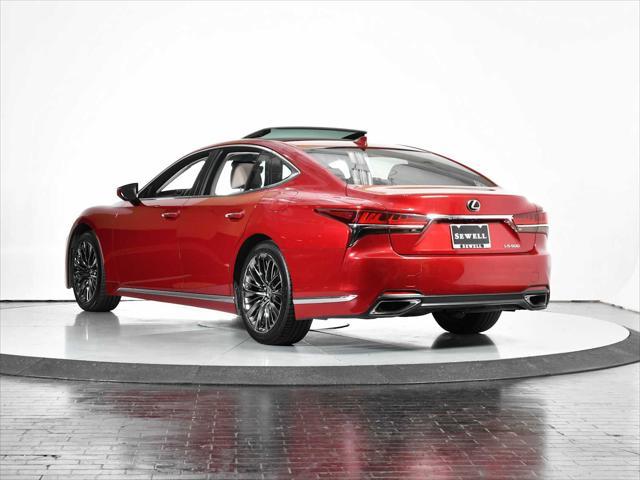 used 2018 Lexus LS 500 car, priced at $47,788