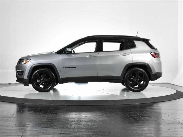 used 2021 Jeep Compass car, priced at $17,488