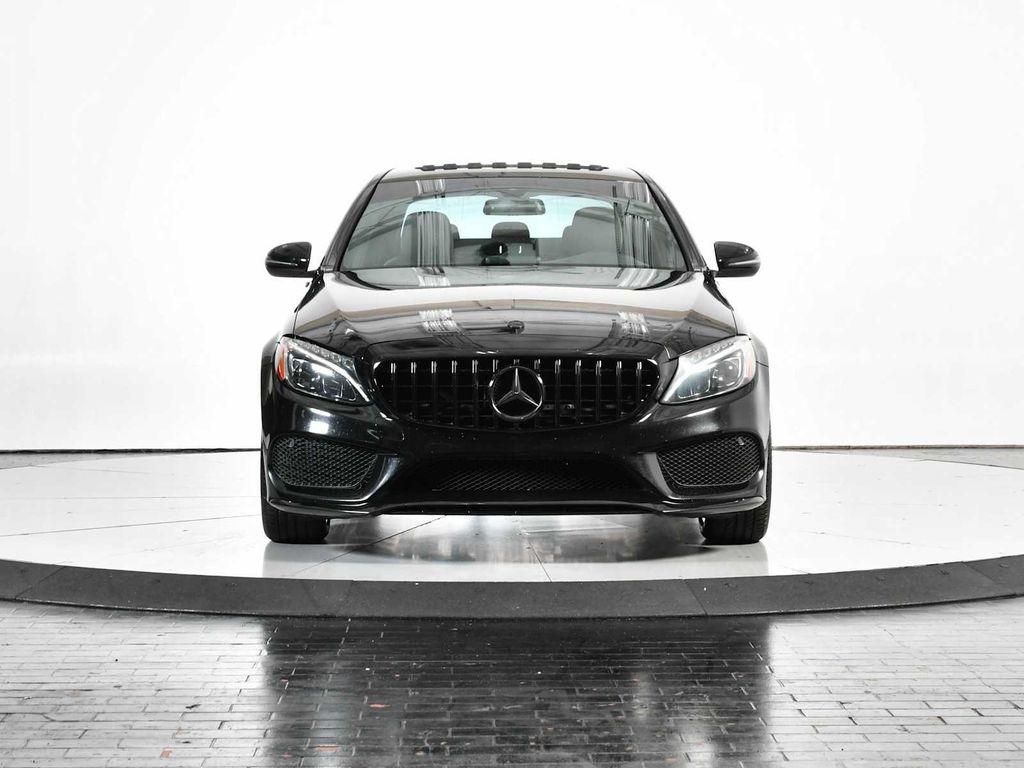used 2018 Mercedes-Benz C-Class car, priced at $17,500