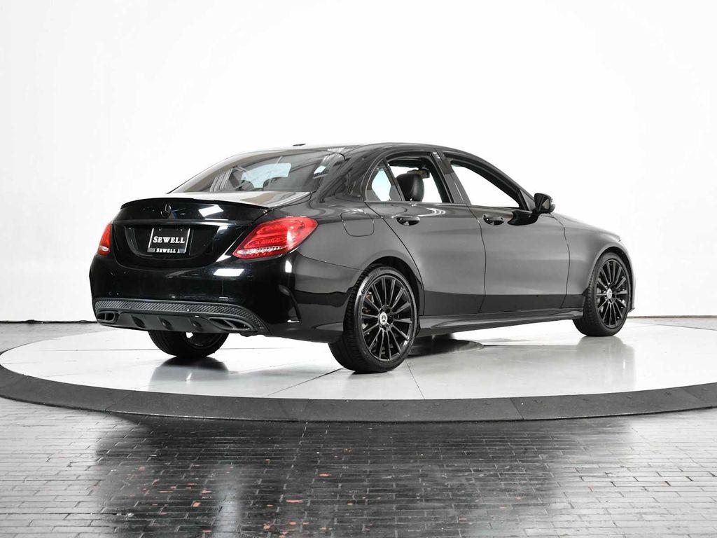 used 2018 Mercedes-Benz C-Class car, priced at $17,500