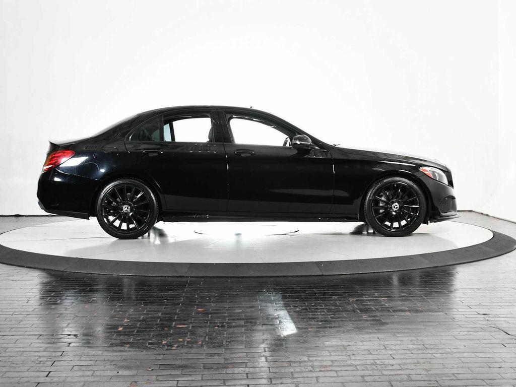 used 2018 Mercedes-Benz C-Class car, priced at $17,500