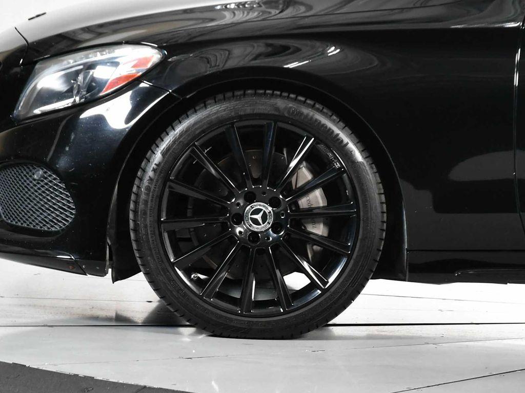 used 2018 Mercedes-Benz C-Class car, priced at $17,500