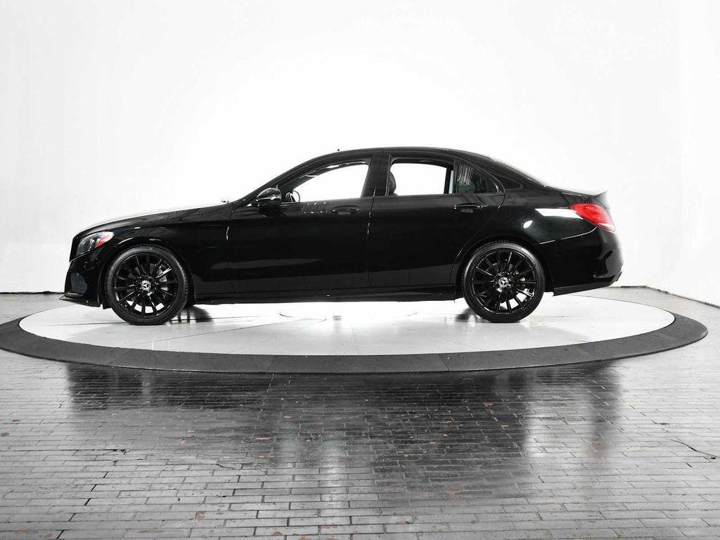 used 2018 Mercedes-Benz C-Class car, priced at $17,500
