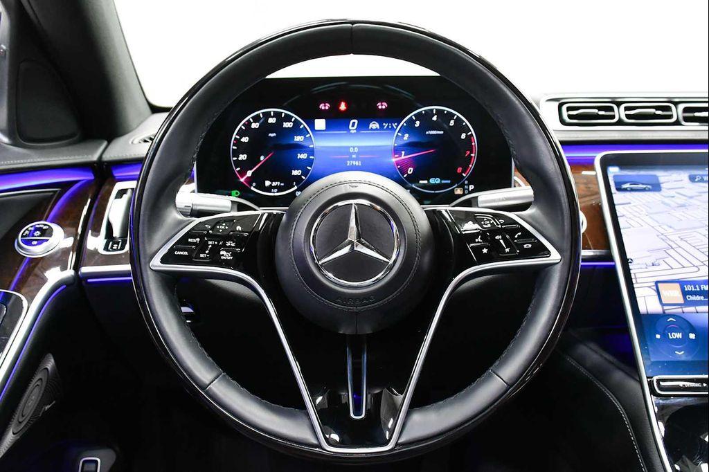 used 2022 Mercedes-Benz S-Class car, priced at $77,500