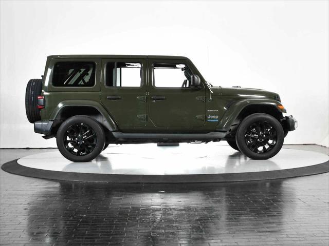 used 2021 Jeep Wrangler Unlimited 4xe car, priced at $32,888