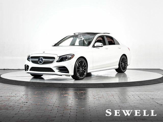 used 2021 Mercedes-Benz AMG C 43 car, priced at $42,998