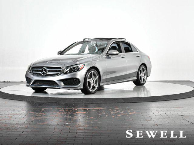 used 2015 Mercedes-Benz C-Class car, priced at $17,388