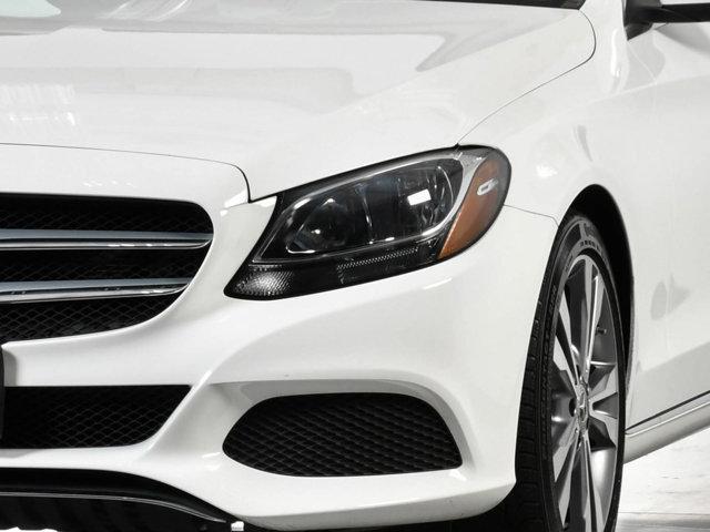 used 2018 Mercedes-Benz C-Class car, priced at $24,999