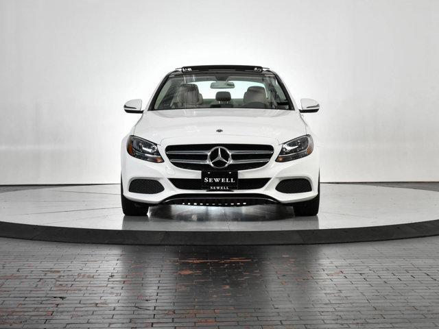 used 2018 Mercedes-Benz C-Class car, priced at $24,999