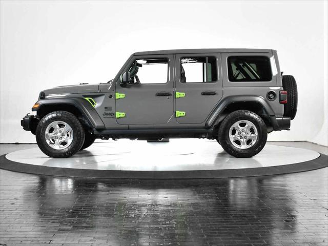 used 2021 Jeep Wrangler Unlimited car, priced at $35,998