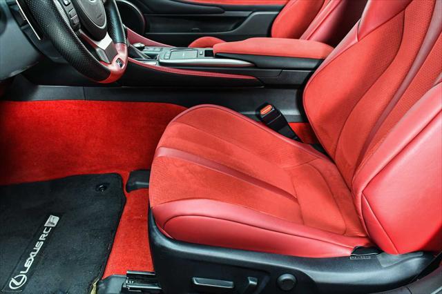 used 2021 Lexus RC F car, priced at $77,488