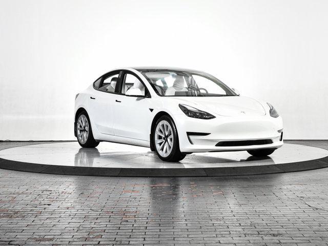 used 2022 Tesla Model 3 car, priced at $28,888