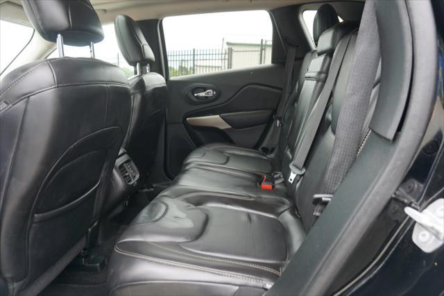 used 2018 Jeep Cherokee car, priced at $19,511